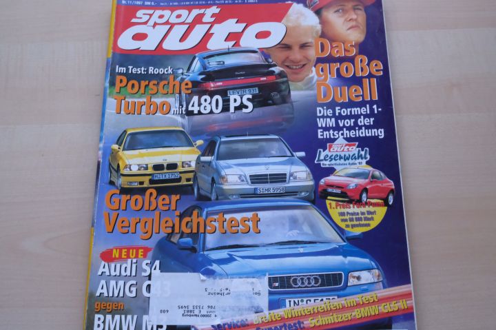 Deckblatt Sport Auto (11/1997)